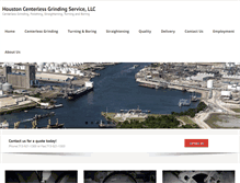 Tablet Screenshot of houstoncenterless.com